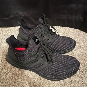 Adidas Ultraboost Women's Black and Gray Athletic Shoes Size 7.5